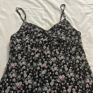 Midi Floral Dress, Size Medium